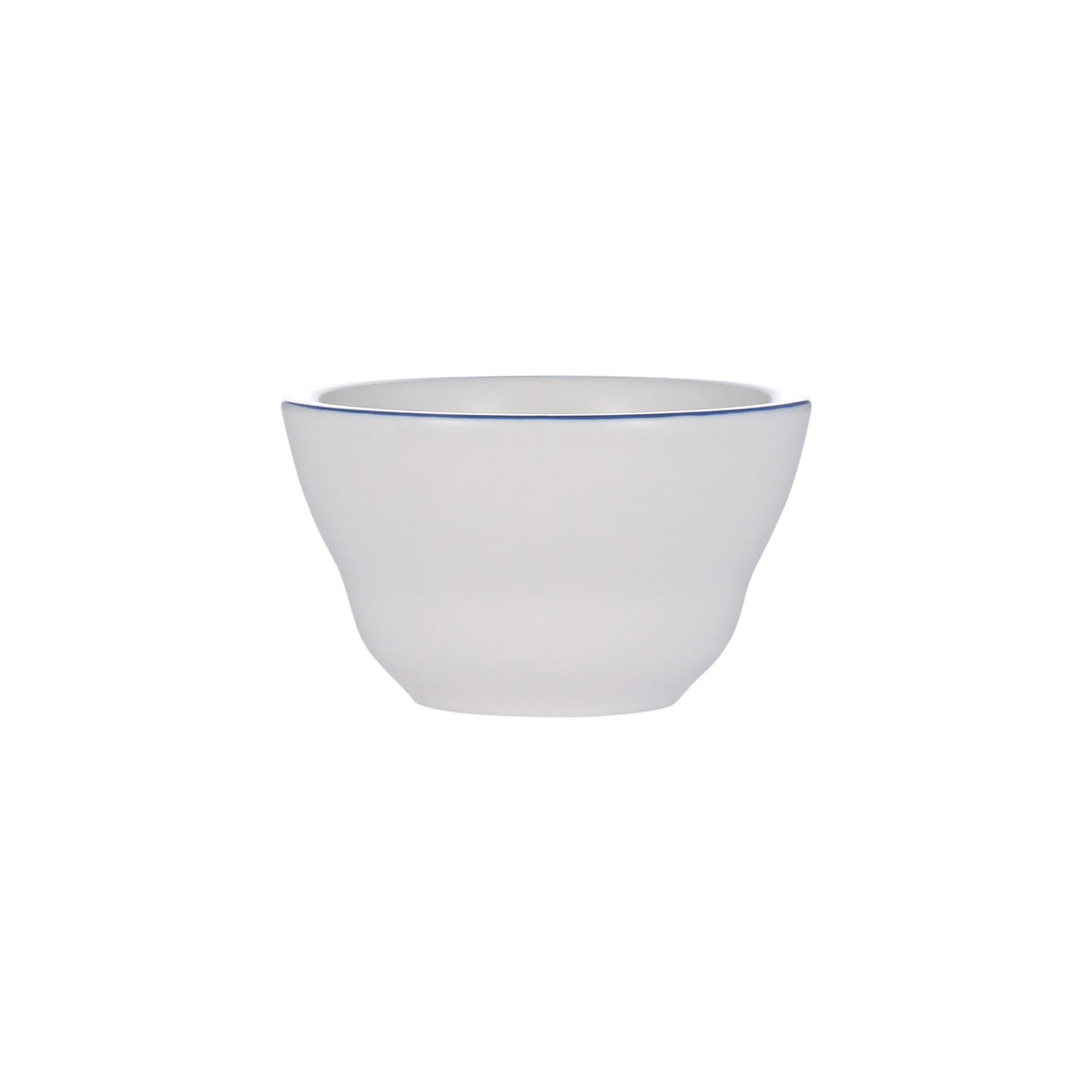 Libbey Porcelana Linea Porcelain Bowl, 7 oz., 36/Case - Blue Bright White White