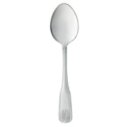 Libbey 127 Brandware Coral Stainless Steel Teaspoon, Silver - 6 7/8" Dessert Spoon 36/Case
