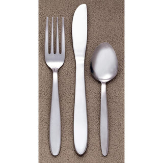 Libbey 135 Brandware Regency Stainless Steel Teaspoon, Silver - 5 1/2" Medium Cocktail Fork 36/Case