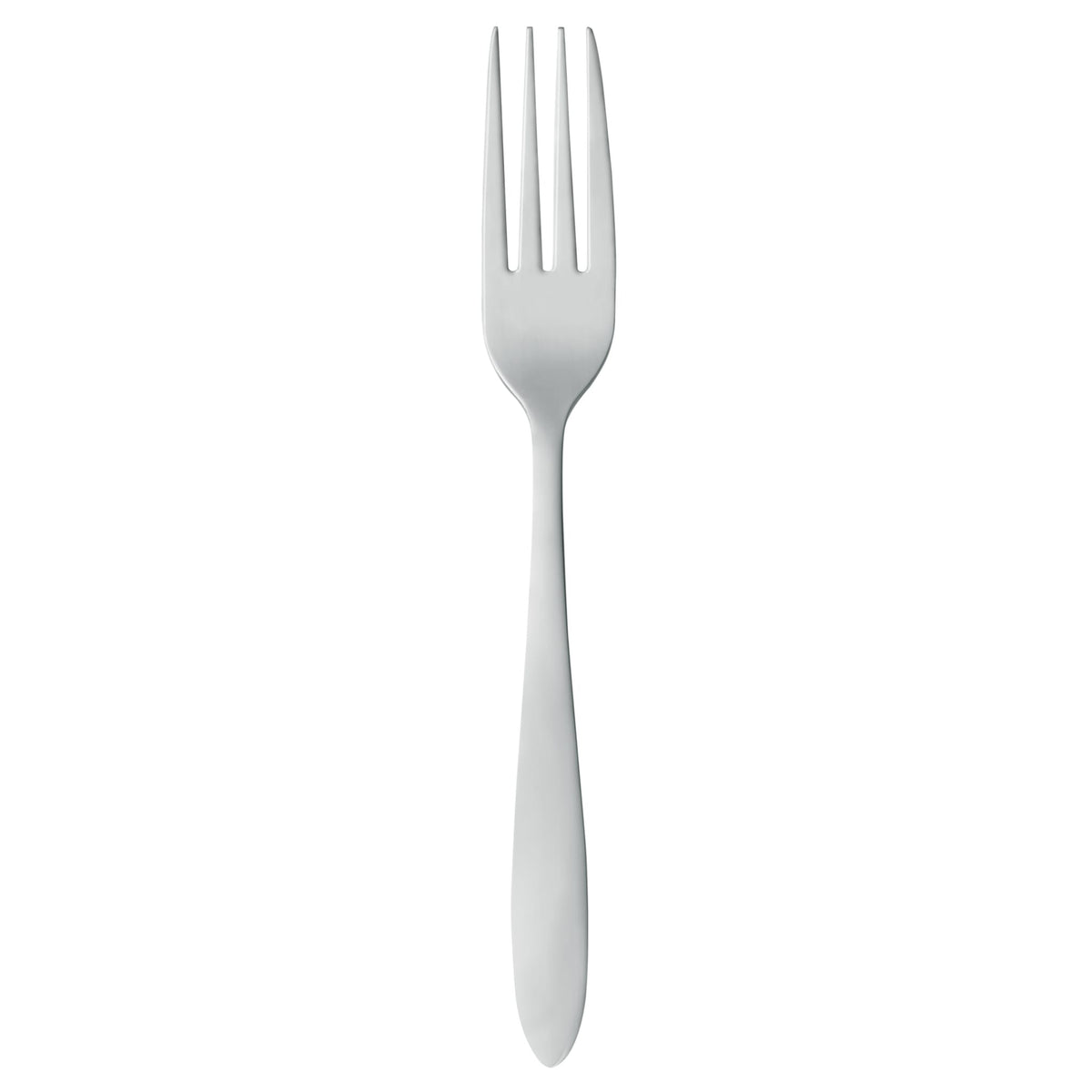 Libbey 135 Brandware Regency Stainless Steel Teaspoon, Silver - 7 7/8" Heavy European Dinner Fork 36/Case