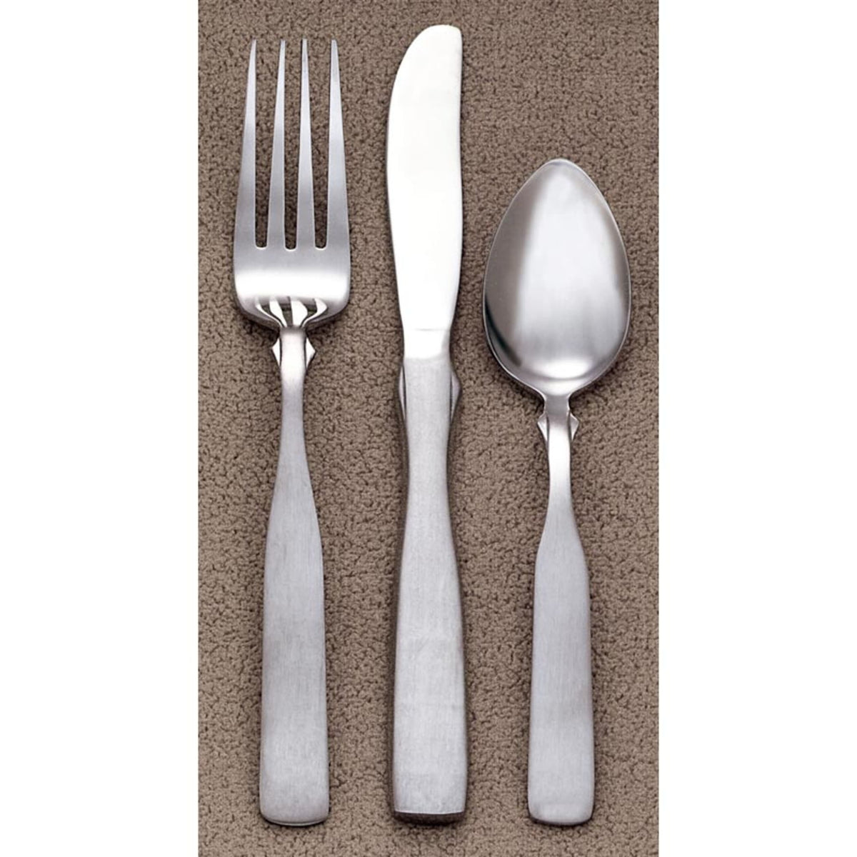 Libbey 138 Brandware Salem Stainless Steel Teaspoon, Silver - 8 3/4"