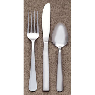 Libbey 141 Brandware Windsor Stainless Steel Teaspoon, Silver - 6 3/4"
