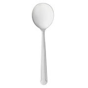 Libbey 147 Brandware Dominion Stainless Steel Teaspoon, Silver - 5 3/4" Bouillon Spoon 36/Case