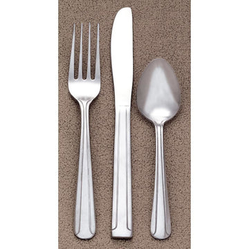 Libbey 147 Brandware Dominion Stainless Steel Teaspoon, Silver - 5 1/2" Cocktail Fork 36/Case