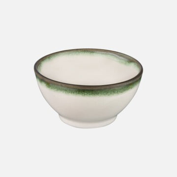 Heart & Soul Perfect Match Porcelain Bowl, 20.3 oz., 6/Case - Avocado