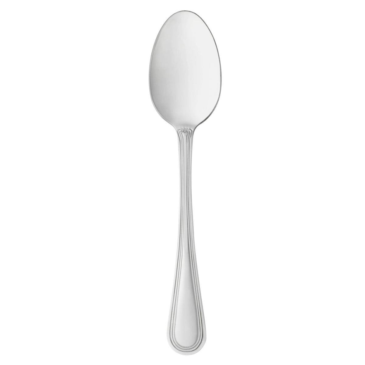 Libbey 160 Brandware Geneva Stainless Steel Teaspoon, Silver - 7" Dessert Spoon 36/Case