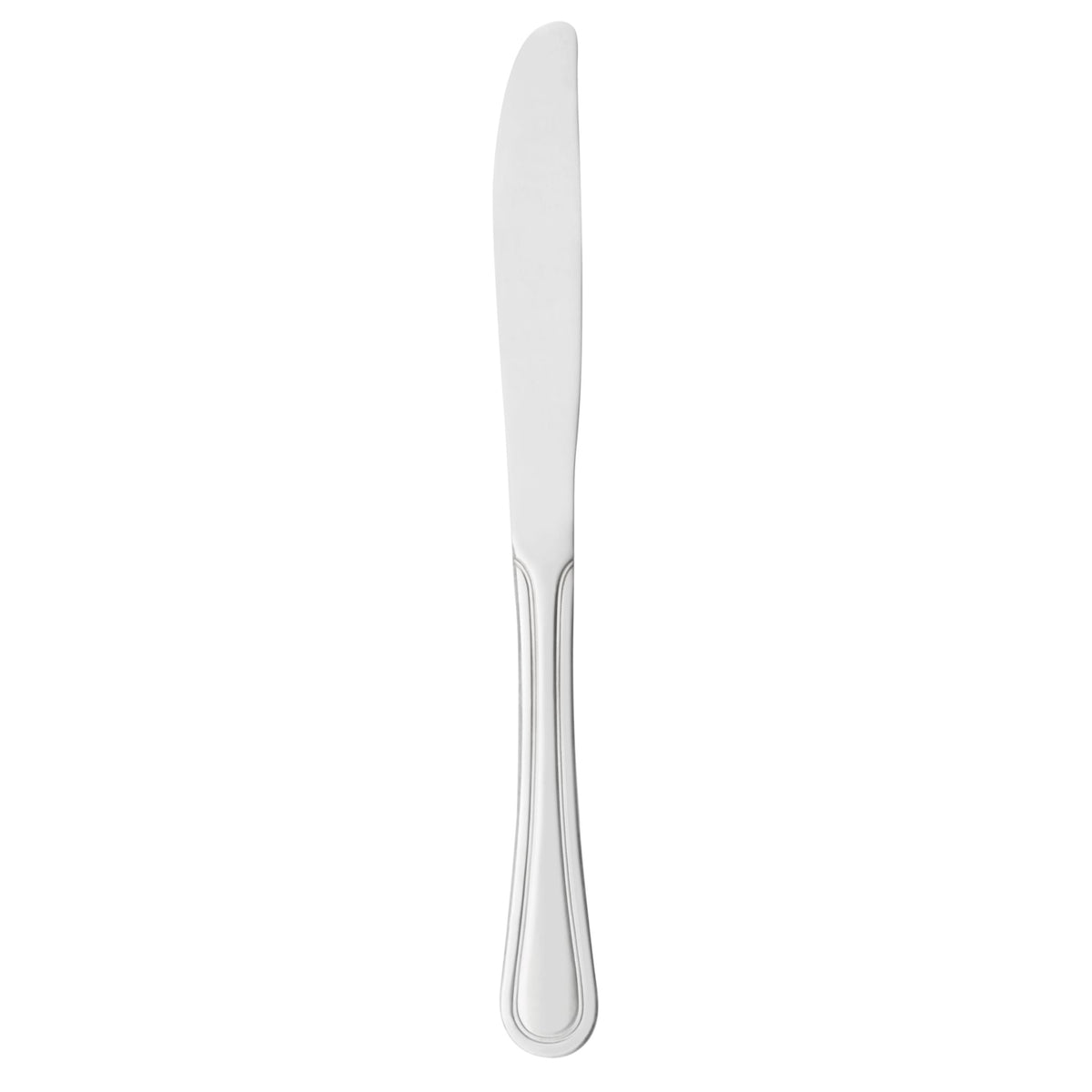 Libbey 164 Brandware McIntosh Stainless Steel Teaspoon, Silver - 8 1/2" Dinner Knife 12/Case