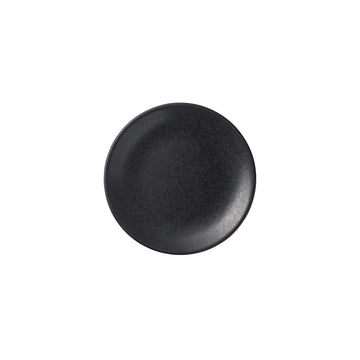 Reserve by Libbey Ignea Porcelain Plate, Black - 5 7/8"