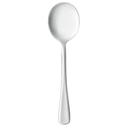 Libbey 304 Adrina Stainless Steel Teaspoon, Silver - 6 3/8" Bouillon Spoon 36/Case