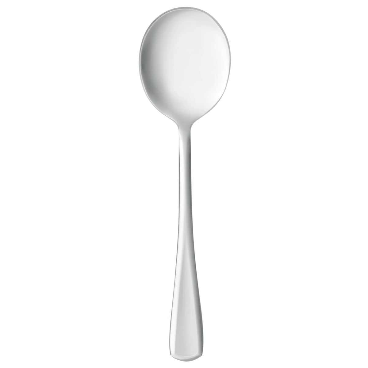 Libbey 304 Adrina Stainless Steel Teaspoon, Silver - 6 3/8" Bouillon Spoon 36/Case