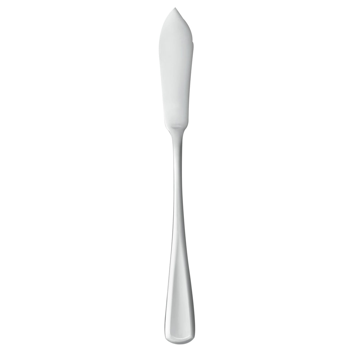 Libbey 304 Adrina Stainless Steel Teaspoon, Silver - 6 5/8" Flat Handle Butter Spreader 36/Case