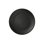 Reserve by Libbey 114027 Ignea Porcelain Plate, 8 1/4" Diameter, Black, 24/Case - Default Title