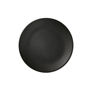 Reserve by Libbey 114027 Ignea Porcelain Plate, 8 1/4" Diameter, Black, 24/Case - Default Title