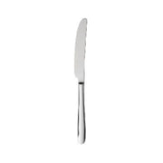 Libbey 804 Novara Stainless Steel Demitasse Spoon, Silver - 8 1/4" Dinner Dessert Knife 12/Case