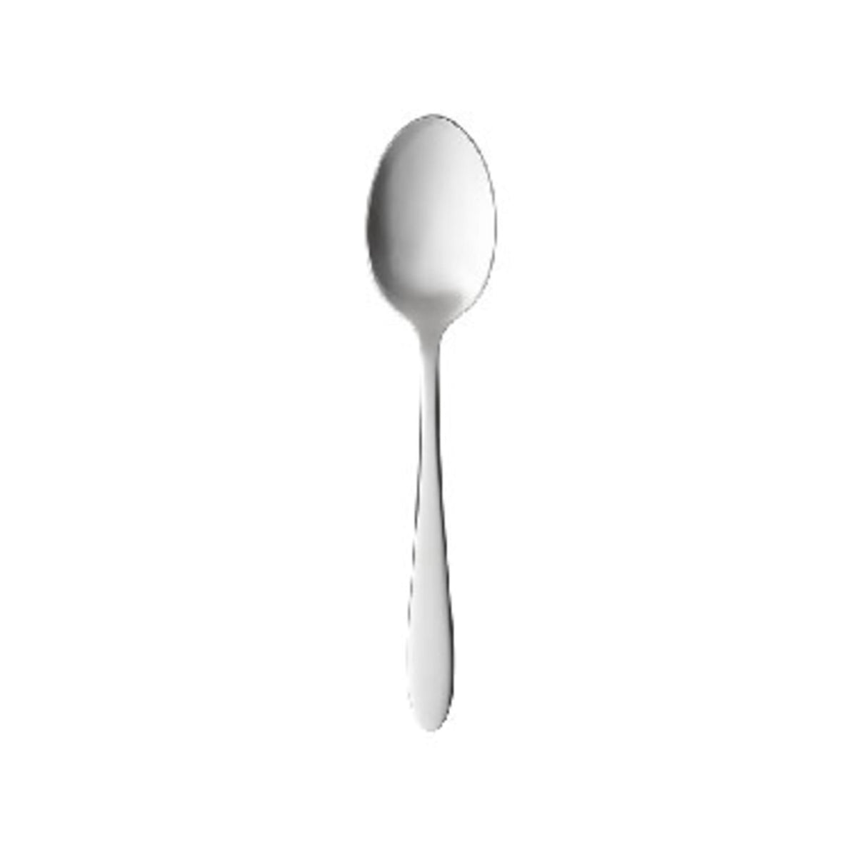 Libbey 804 Novara Stainless Steel Demitasse Spoon, Silver - 5 1/4" European Teaspoon 36/Case