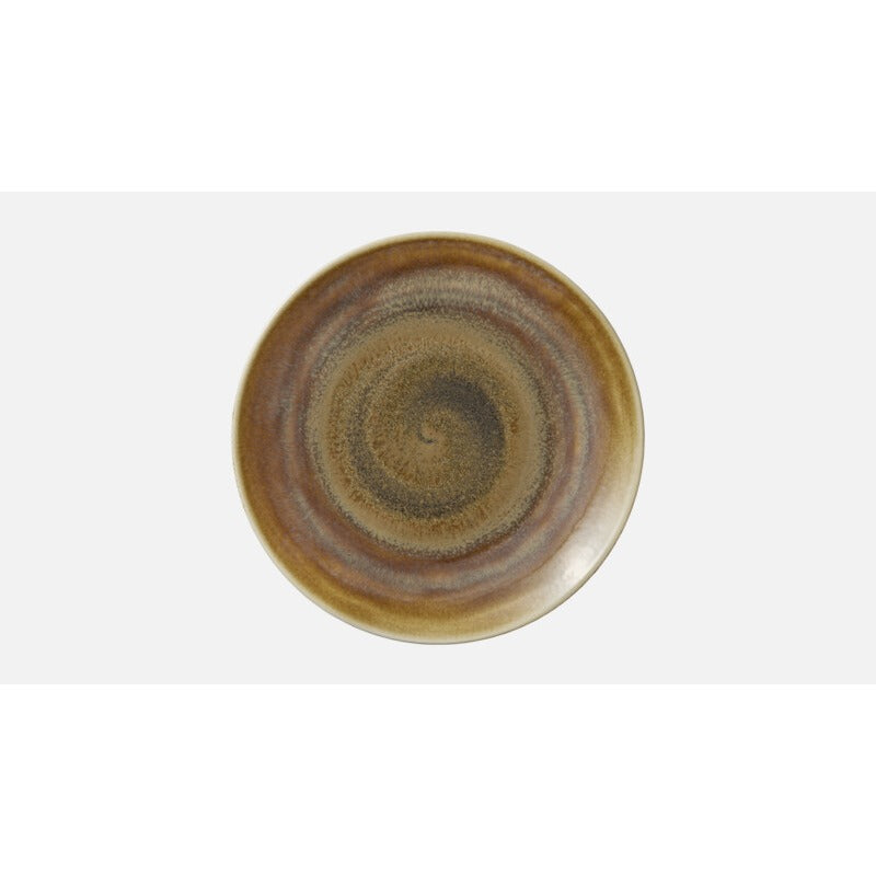 Heart & Soul Perfect Match Porcelain Plate, 6" Diameter, 6/Case - Cumin