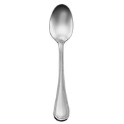 Libbey 407 Calais Stainless Steel Teaspoon, Silver, 12/Case - 5 1/4" European Teaspoon