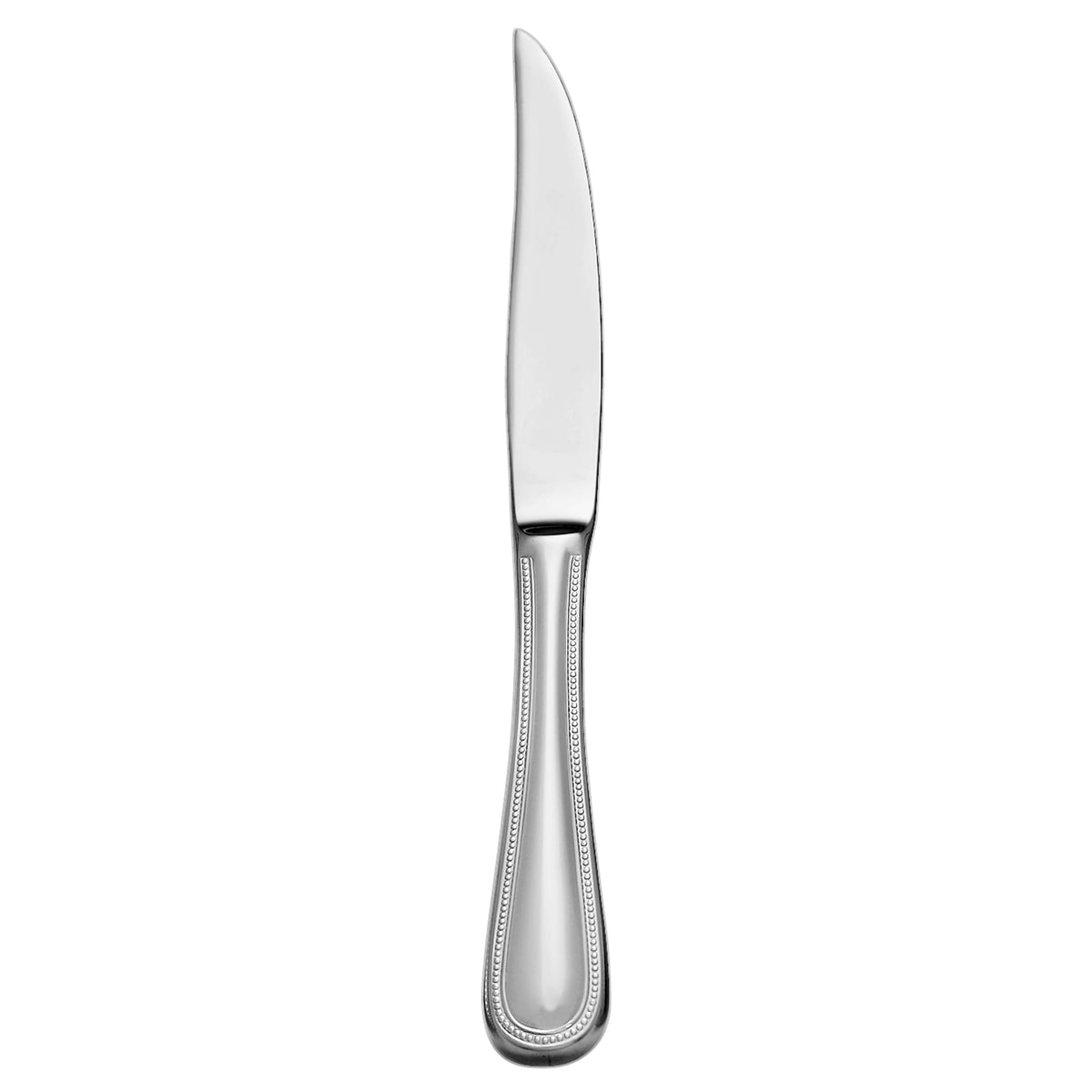 Libbey 407 Calais Stainless Steel Teaspoon, Silver, 12/Case - 8 1/4" Hollow Handle Steak Knife