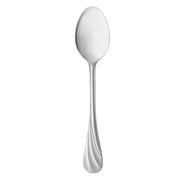 Libbey 491 Serenade Stainless Steel Teaspoon, Silver - 7 1/8" Dessert Spoon 12/Case