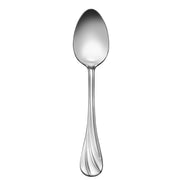 Libbey 491 Serenade Stainless Steel Teaspoon, Silver - 8" Tablespoon Serving Spoon 12/Case