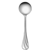 Libbey 491 Serenade Stainless Steel Teaspoon, Silver - 6 1/2" Bouillon Spoon 12/Case