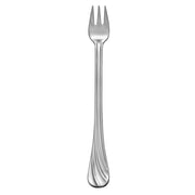 Libbey 491 Serenade Stainless Steel Teaspoon, Silver - 6 1/4" Cocktail Fork 12/Case