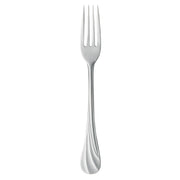 Libbey 491 Serenade Stainless Steel Teaspoon, Silver - 7 1/8" Utility Dessert Fork 12/Case