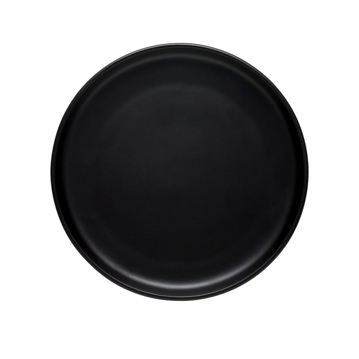 Libbey DRI-18 Driftstone Porcelain Plate, 7 3/4" Diameter, 12/Case - Onyx