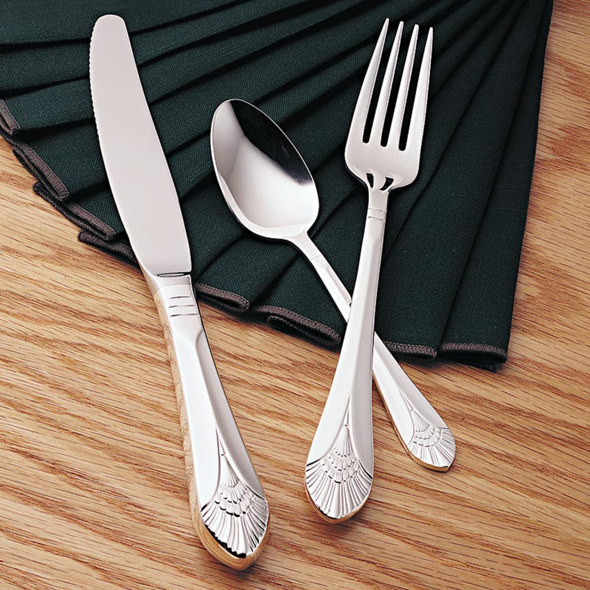 Libbey 564 Metropolitan Stainless Steel Teaspoon, Silver, 36/Case - photo 2