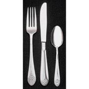 Libbey 564 Metropolitan Stainless Steel Teaspoon, Silver, 36/Case - 7 3/4" Dinner Fork
