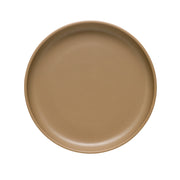 Libbey DRI-18 Driftstone Porcelain Plate, 7 3/4" Diameter, 12/Case - Sand