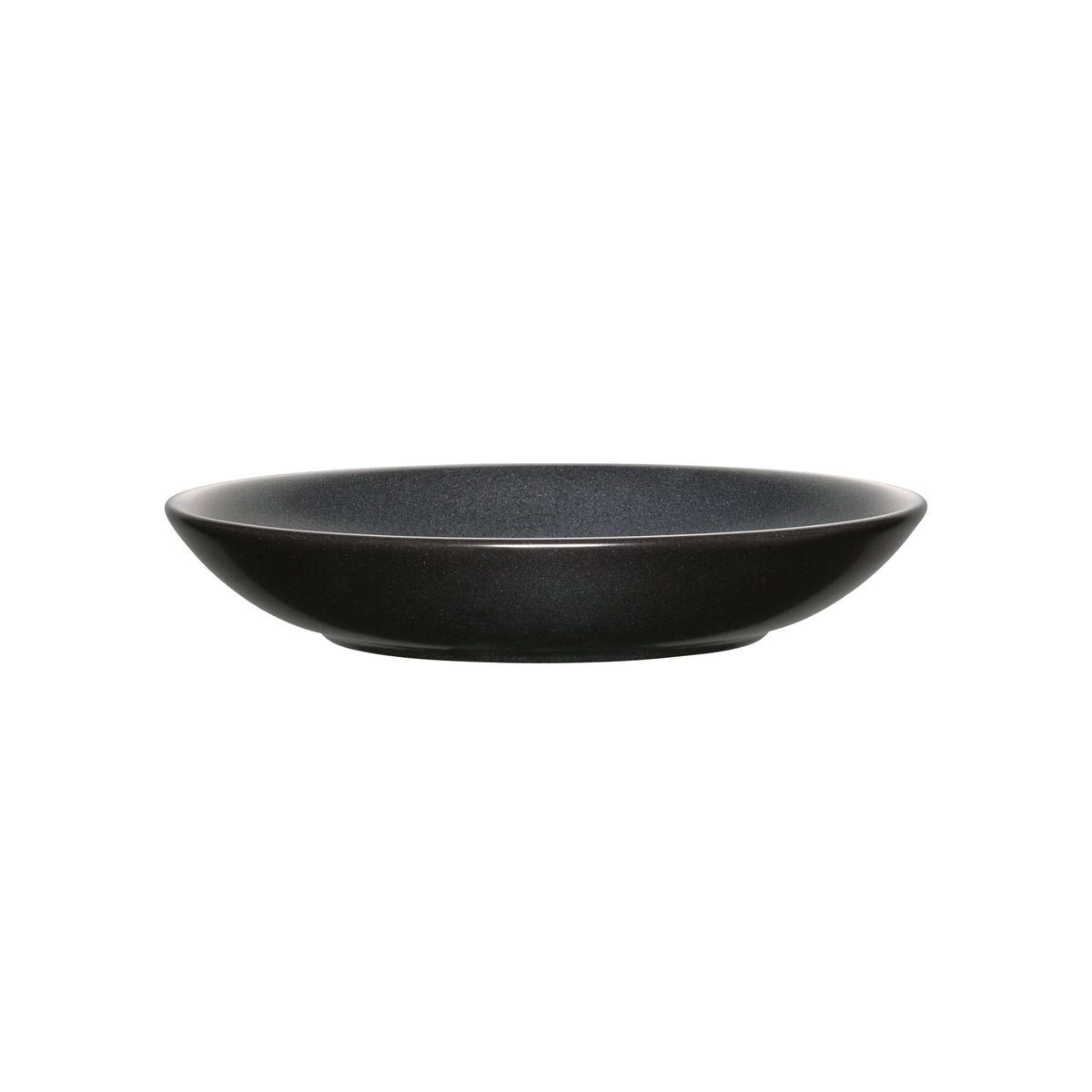 Reserve by Libbey Ignea Porcelain Deep Plate, Black - 8 3/4"