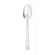 Libbey 649 Santorini Satin II Stainless Steel Teaspoon, Silver - 6 3/8" Teaspoon 12/Case