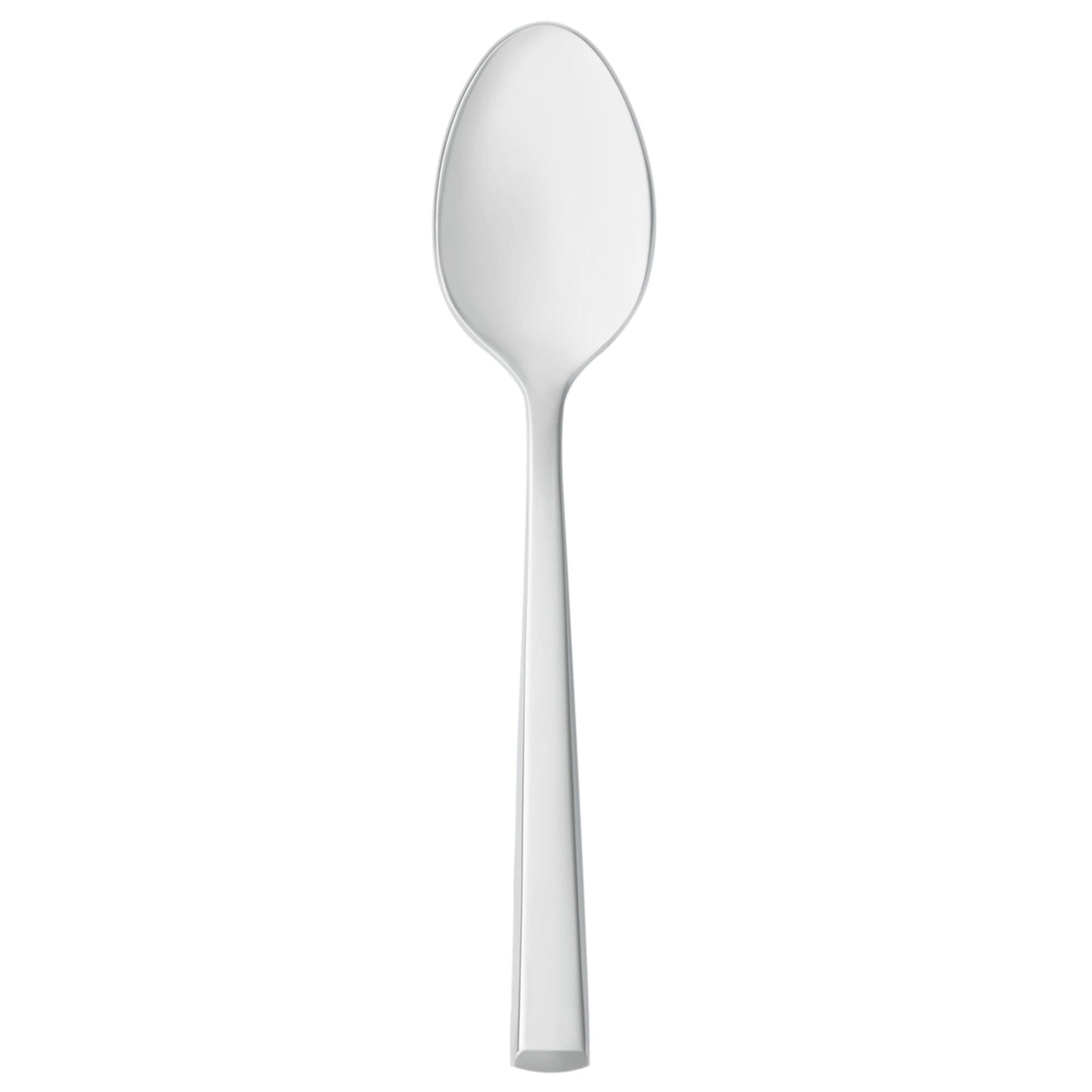 Libbey 649 Santorini Satin II Stainless Steel Teaspoon, Silver - 4 3/8" Demitasse Spoon 12/Case