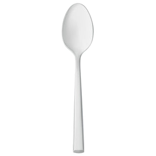 Libbey 649 Santorini Satin II Stainless Steel Teaspoon, Silver - 4 3/8" Demitasse Spoon 12/Case
