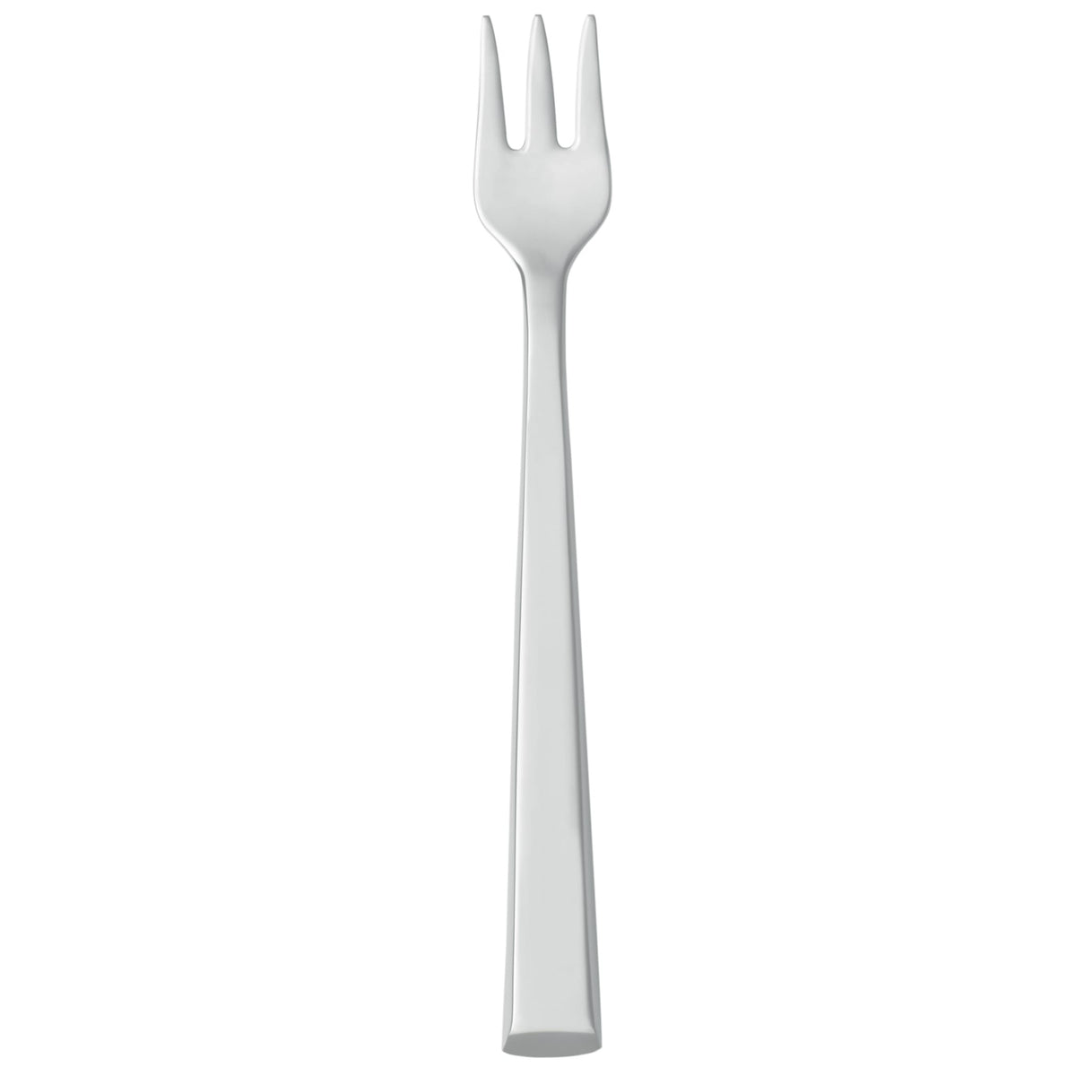 Libbey 649 Santorini Satin II Stainless Steel Teaspoon, Silver - 5 3/8" Cocktail Fork 12/Case