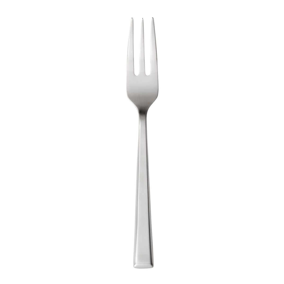 Libbey 649 Santorini Satin II Stainless Steel Teaspoon, Silver - 7 1/4" Salad Fork 12/Case