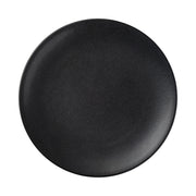 Reserve by Libbey Ignea Porcelain Deep Plate, Black - 10 3/8"