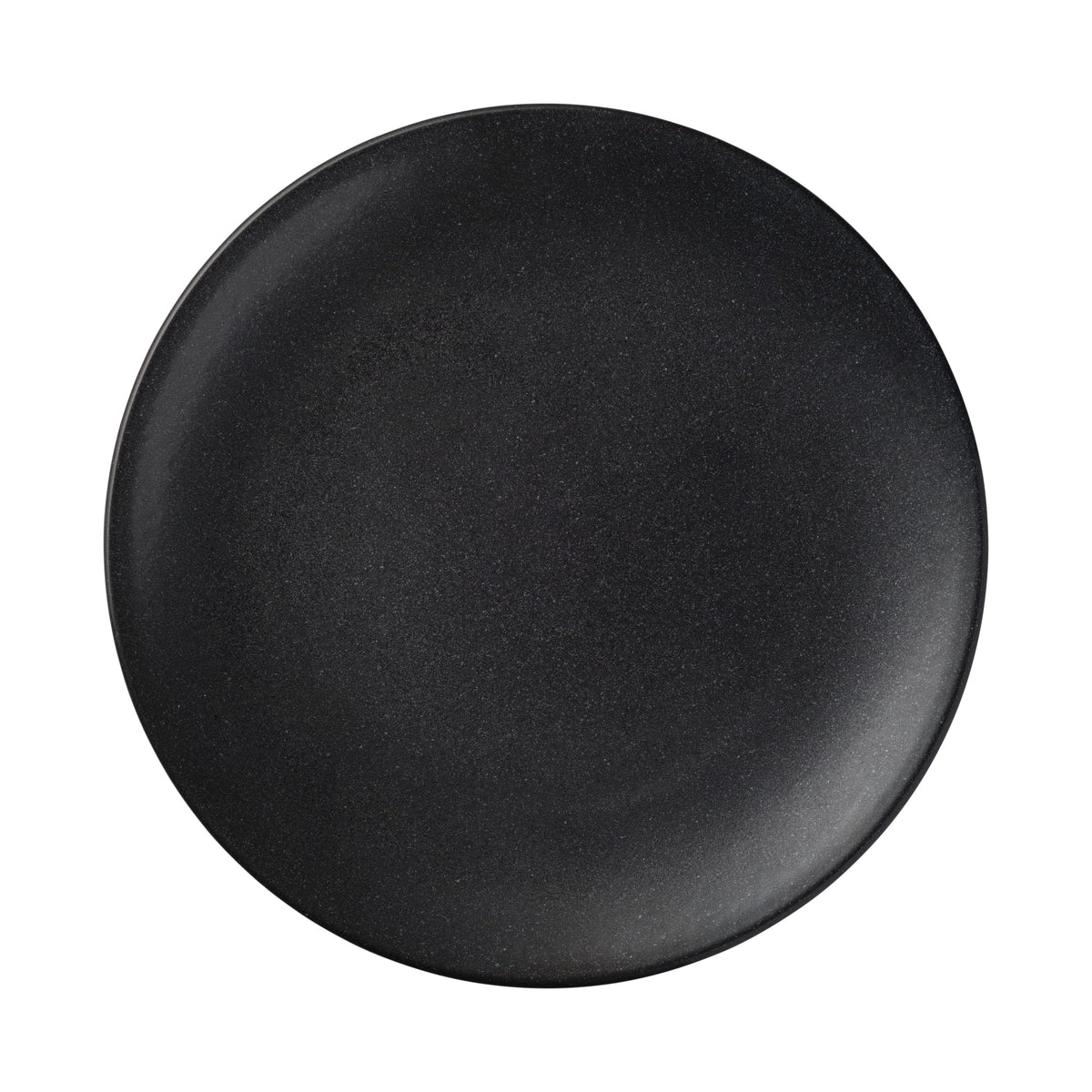 Reserve by Libbey Ignea Porcelain Deep Plate, Black - 10 3/8"