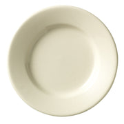 Libbey 740-901 Porcelana Cream Porcelain Plate - 5 1/2"