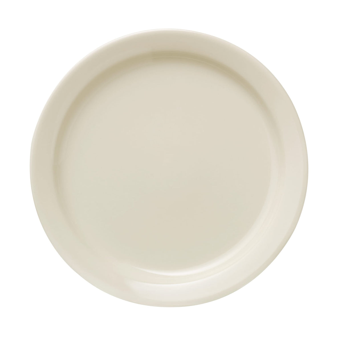 Libbey 740-901 Porcelana Cream Porcelain Plate - 9"