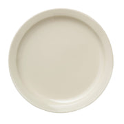 Libbey 740-901 Porcelana Cream Porcelain Plate - 10 1/4"