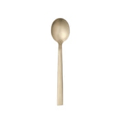 Libbey 763 Elexa Satin OR Stainless Steel Teaspoon, Gold - 6 1/8" Teaspoon 36/Case