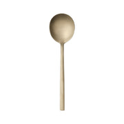 Libbey 763 Elexa Satin OR Stainless Steel Teaspoon, Gold - 7" Bouillon Spoon 36/Case