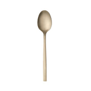 Libbey 763 Elexa Satin OR Stainless Steel Teaspoon, Gold - 7 1/4" Oval Dinner Spoon 36/Case