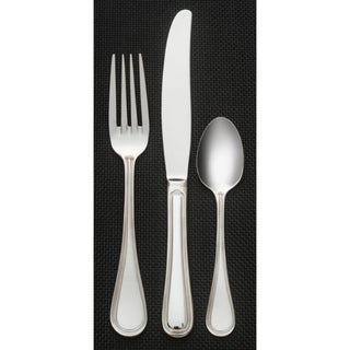 Libbey 774 Geneva Stainless Steel Teaspoon, Silver, 12/Case - 4 3/8" Demitasse Spoon