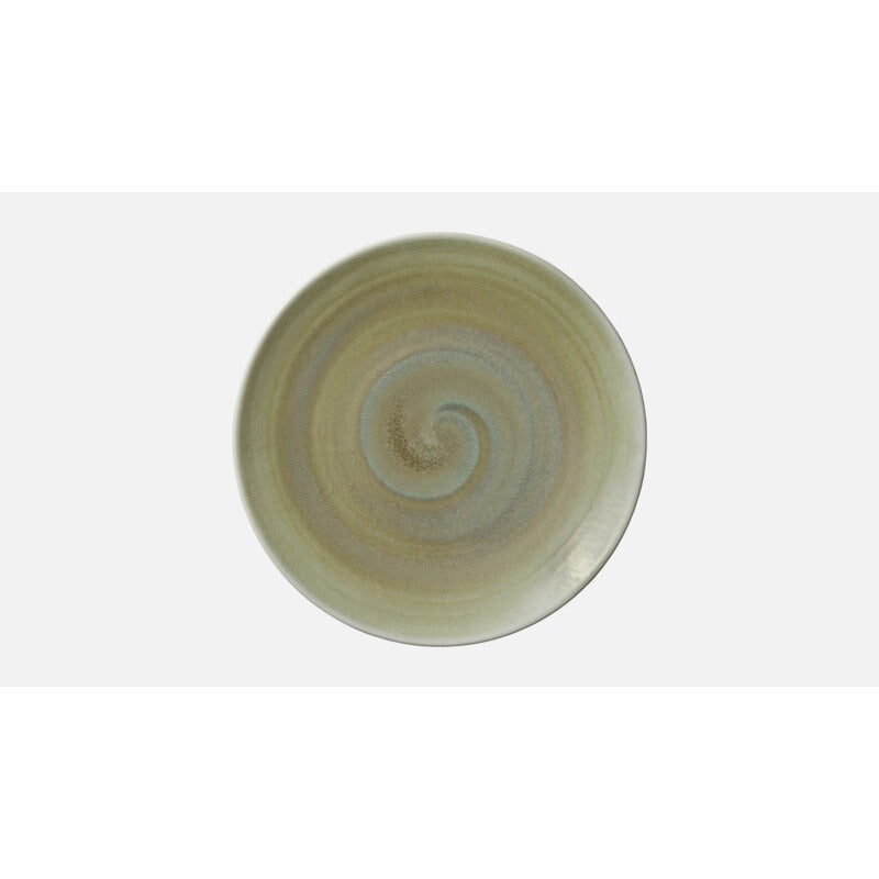 Heart & Soul Perfect Match Porcelain Plate, 6" Diameter, 6/Case - Thyme