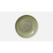 Heart & Soul Perfect Match Porcelain Deep Plate, 11" Diameter, 6/Case - Thyme