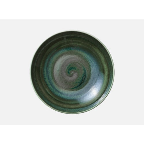 Heart & Soul Perfect Match Porcelain Deep Plate, 11" Diameter, 6/Case - Avocado