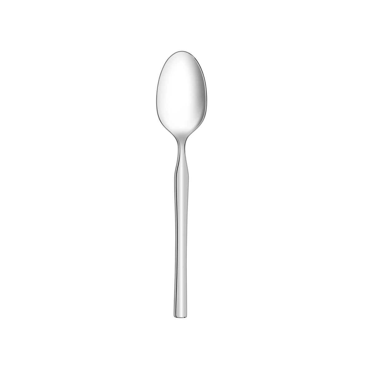 Reserve by Libbey 814 Euro Sleek Stainless Steel Dinner Spoon, Silver, 12/Case - 7 1/2" Dinner Spoon